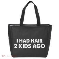 I Had Hair Ago Funny Bald Guy Bald Head Husband Funny Tote Bag thumb 0