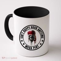 Isn't Happy Hour Anytime Mega Pint Pirate Coffee Mug thumb 0