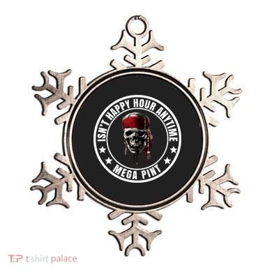 Isn't Happy Hour Anytime Mega Pint Pirate Ornament