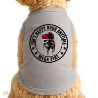 Isn't Happy Hour Anytime Mega Pint Pirate Doggie Tank thumb 0