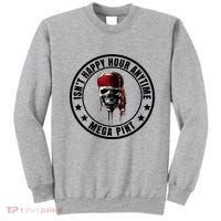 Isn't Happy Hour Anytime Mega Pint Pirate Sweatshirt thumb 0