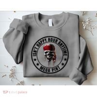 Isn't Happy Hour Anytime Mega Pint Pirate Sweatshirt thumb 2