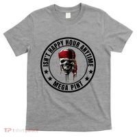 Isn't Happy Hour Anytime Mega Pint Pirate T-Shirt thumb 0