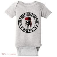 Isn't Happy Hour Anytime Mega Pint Pirate Baby Bodysuit thumb 0