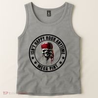 Isn't Happy Hour Anytime Mega Pint Pirate Tank Top thumb 2