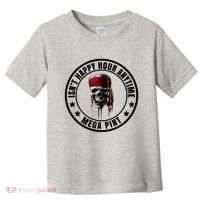 Isn't Happy Hour Anytime Mega Pint Pirate Toddler T-Shirt thumb 0