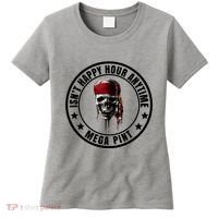 Isn't Happy Hour Anytime Mega Pint Pirate Women's T-Shirt thumb 0