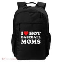 I Heart Hot Moms Baseball Mom Backpack thumb 0