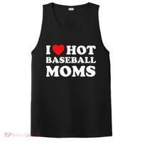 I Heart Hot Moms Baseball Mom PosiCharge Competitor Tank thumb 0