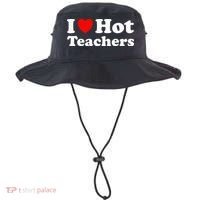 I Heart Hot Teachers I Love Hot Teachers Bucket Hat thumb 0