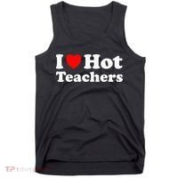 I Heart Hot Teachers I Love Hot Teachers Tank Top thumb 0