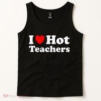 I Heart Hot Teachers I Love Hot Teachers Tank Top thumb 2