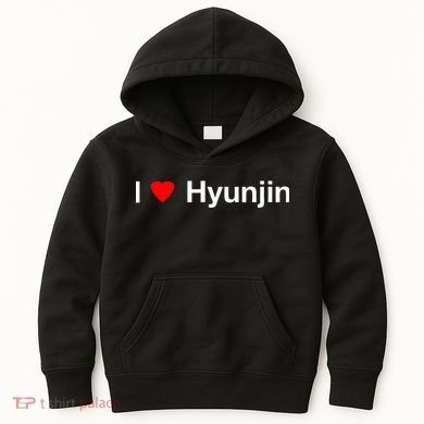 I Heart Hyunjin Kids Hoodie