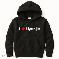 I Heart Hyunjin Kids Hoodie thumb 0
