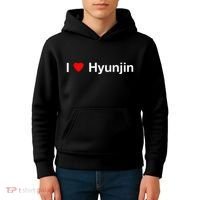 I Heart Hyunjin Kids Hoodie thumb 4