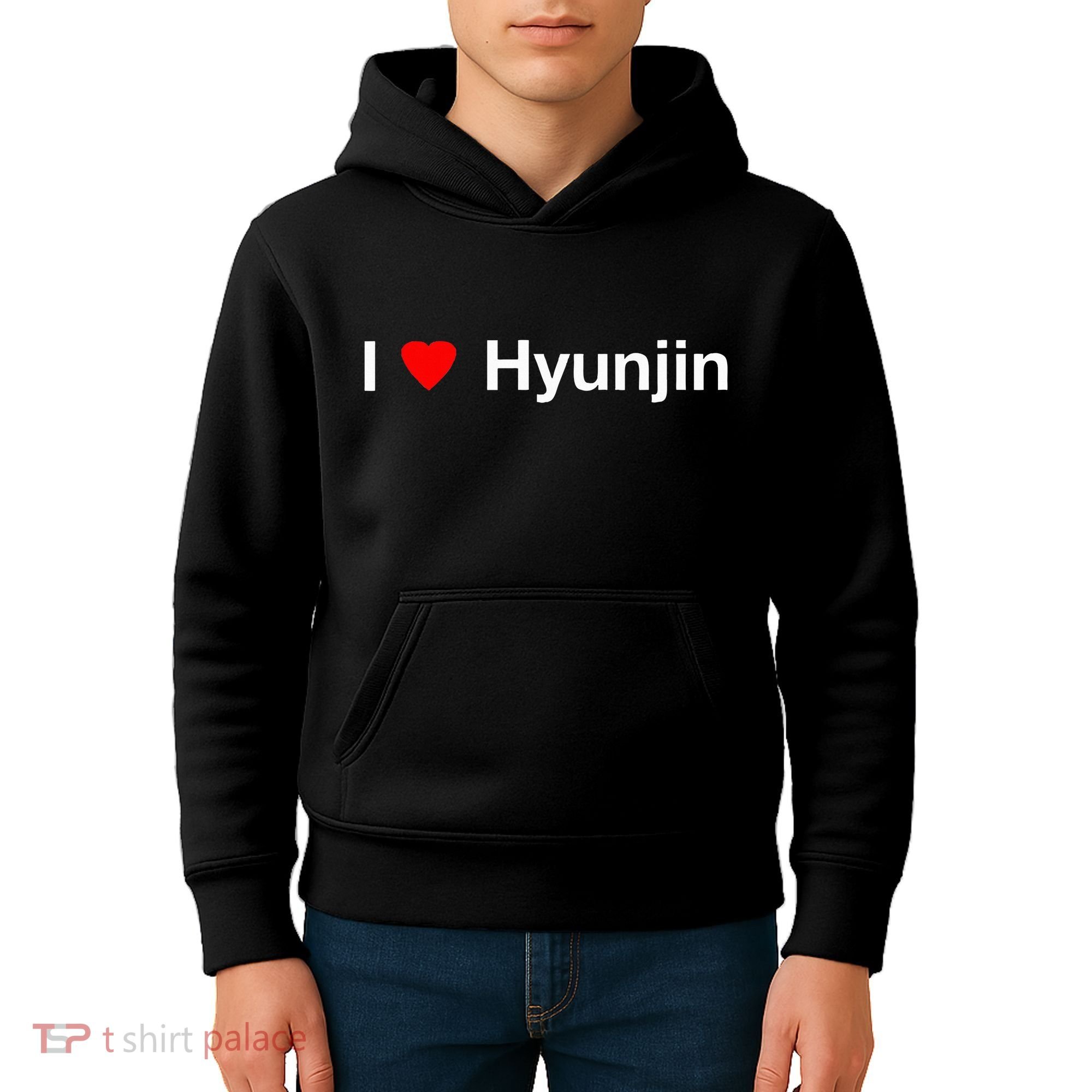I Heart Hyunjin Kids Hoodie