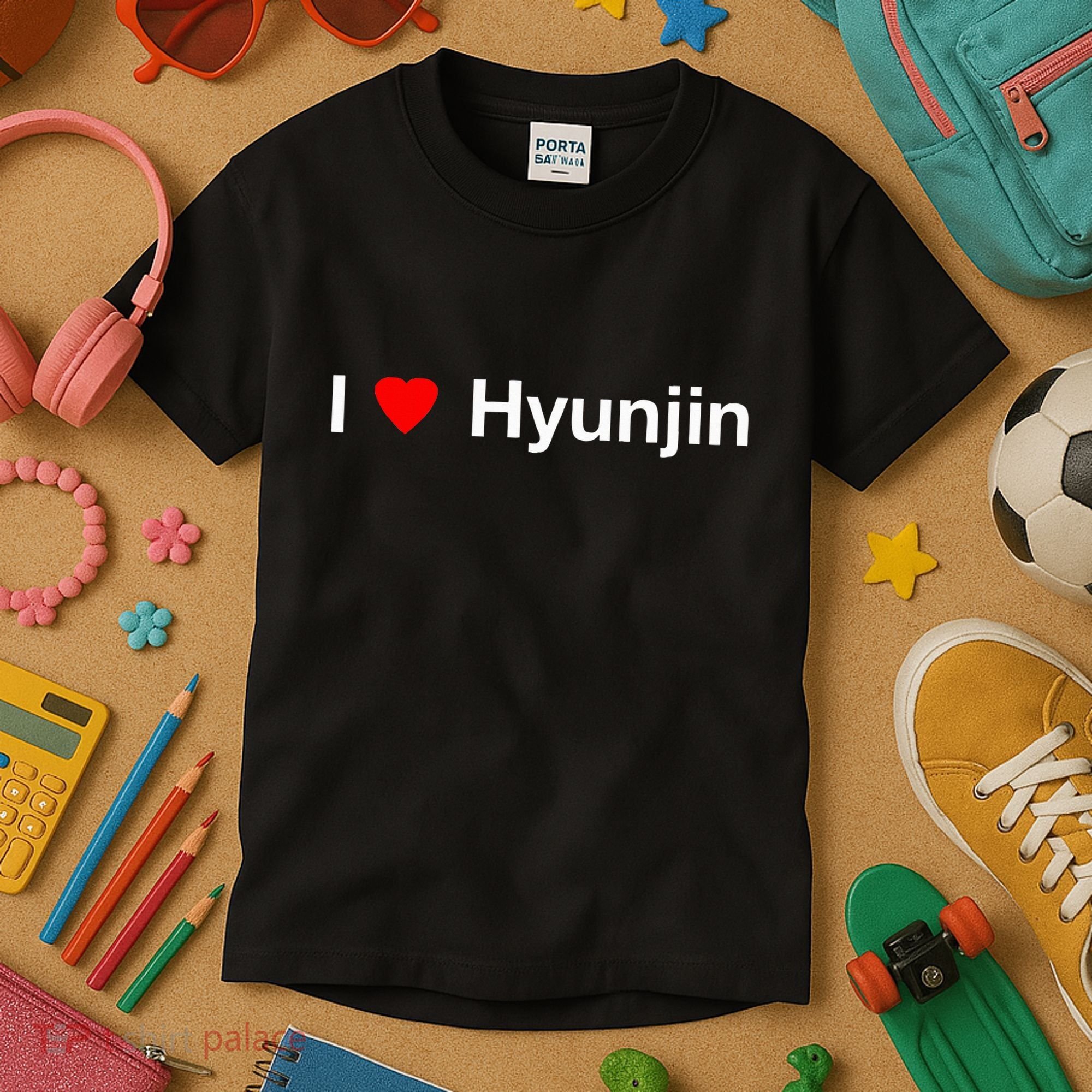 I Heart Hyunjin Kids T-Shirt