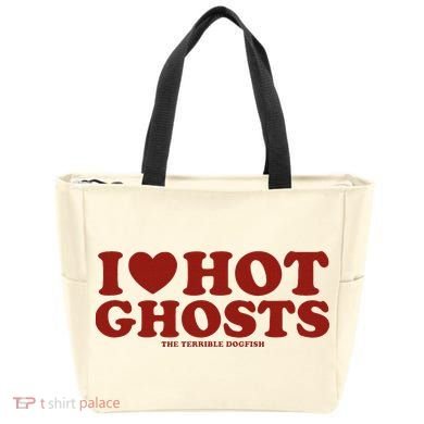 I Heart Hot Ghosts Tote Bag