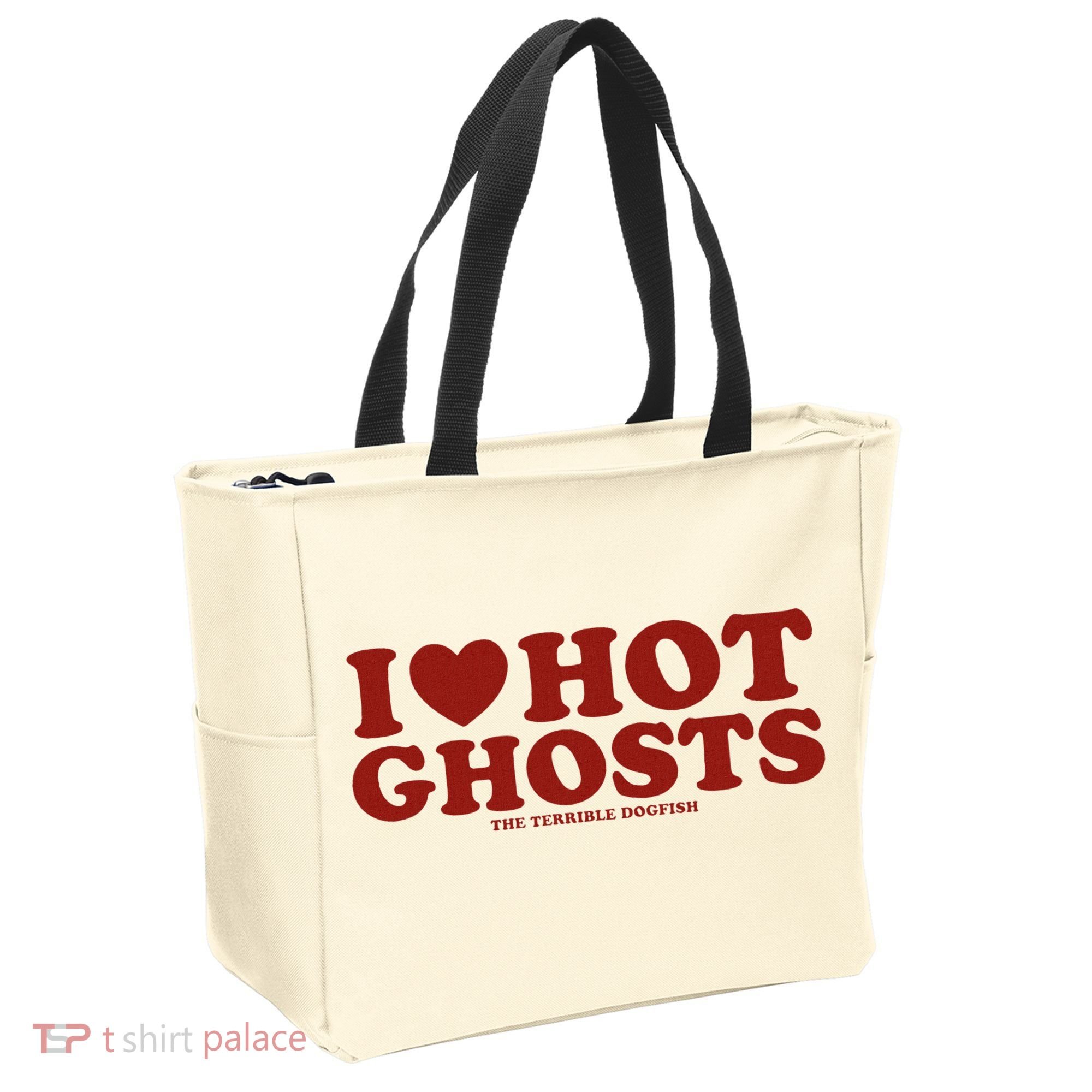 I Heart Hot Ghosts Tote Bag