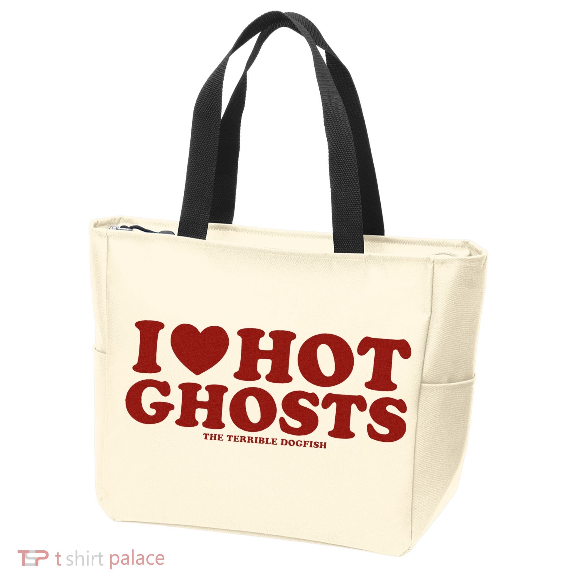 I Heart Hot Ghosts Tote Bag