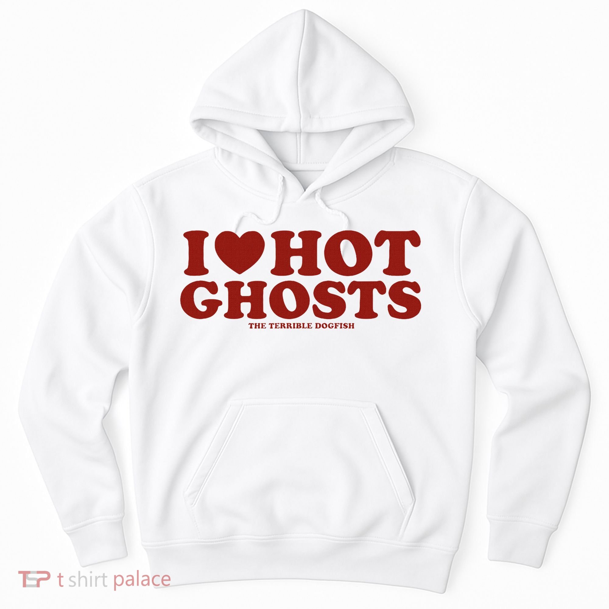 I Heart Hot Ghosts Hoodie