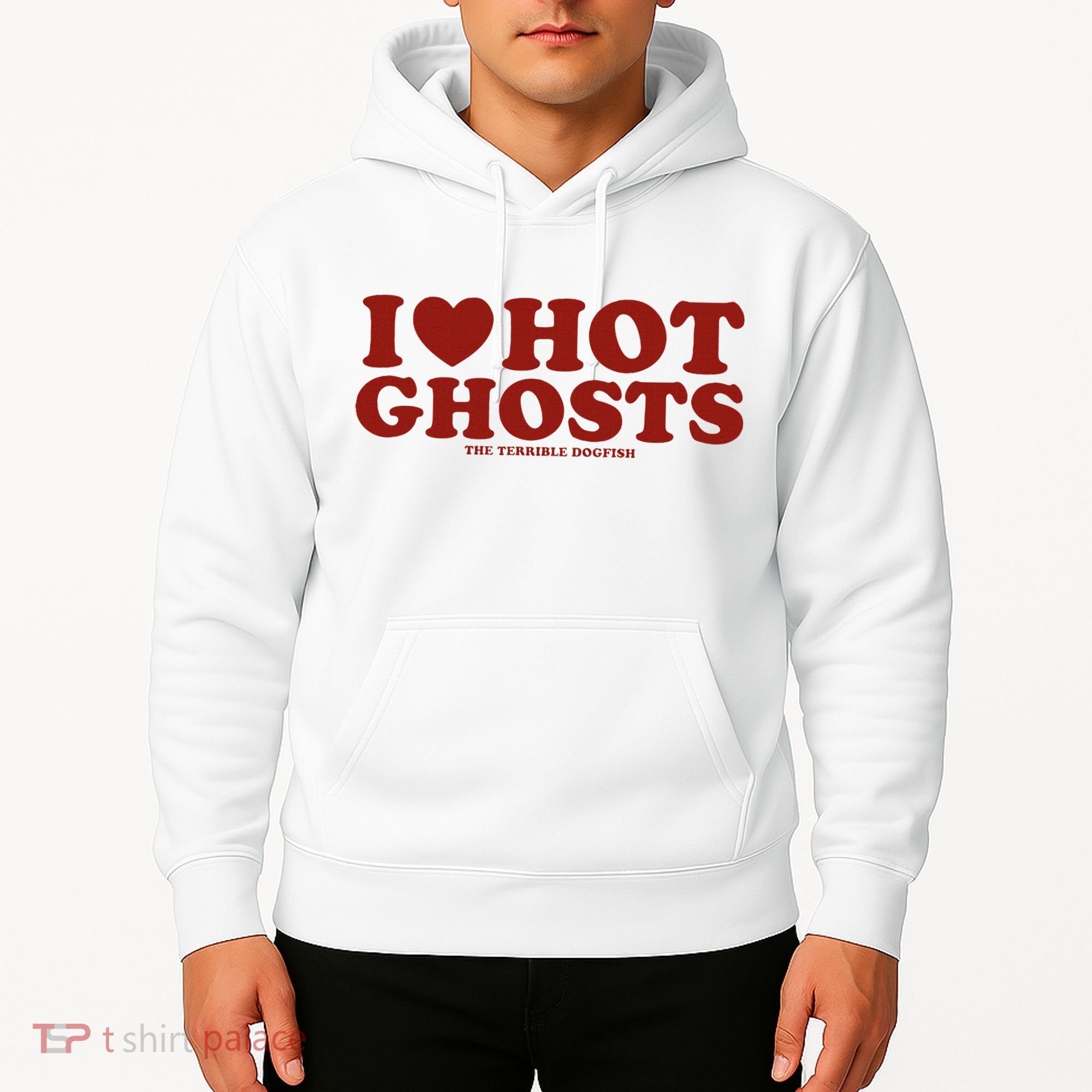I Heart Hot Ghosts Hoodie