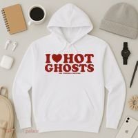 I Heart Hot Ghosts Hoodie thumb 3