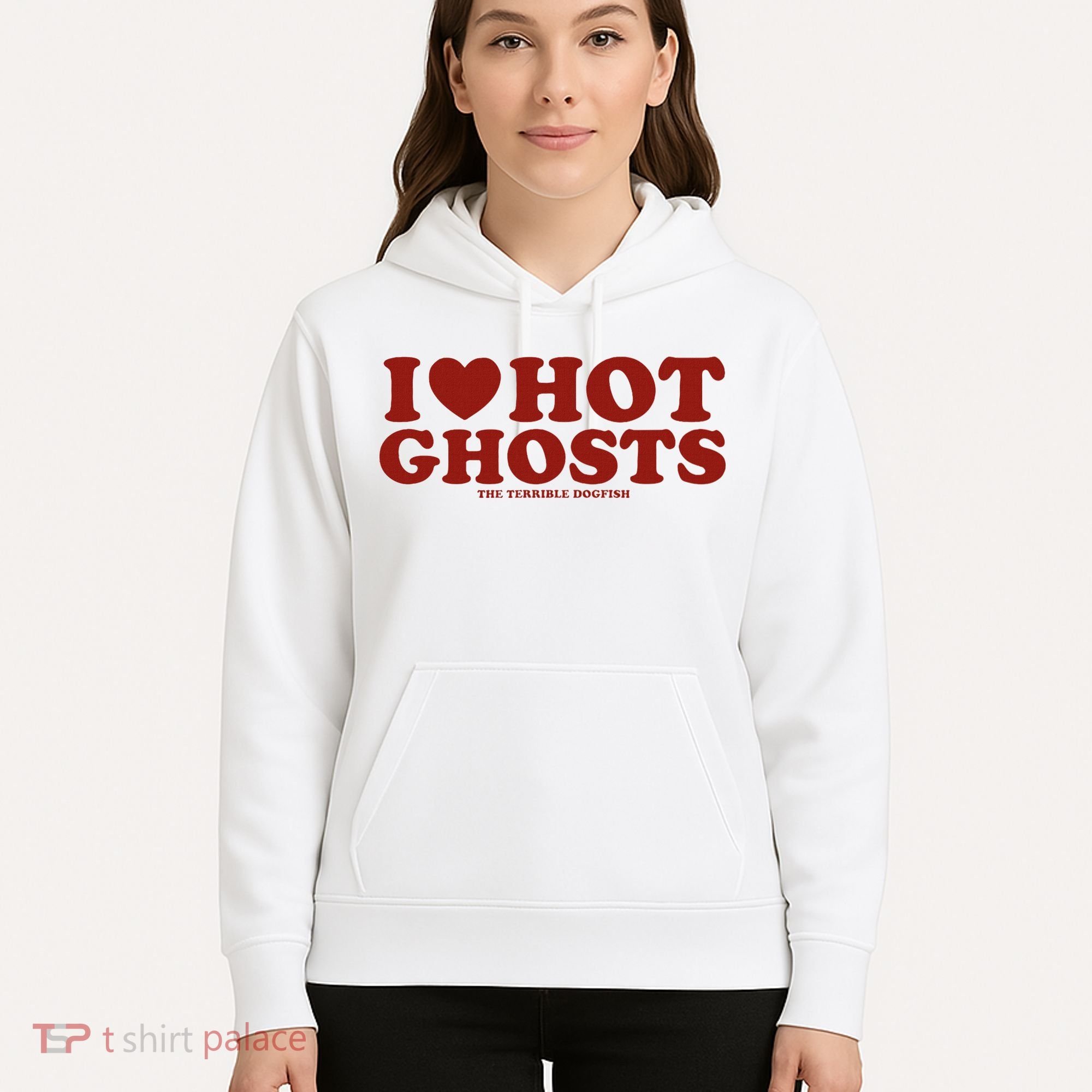 I Heart Hot Ghosts Hoodie