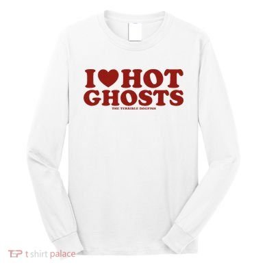I Heart Hot Ghosts Long Sleeve Shirt