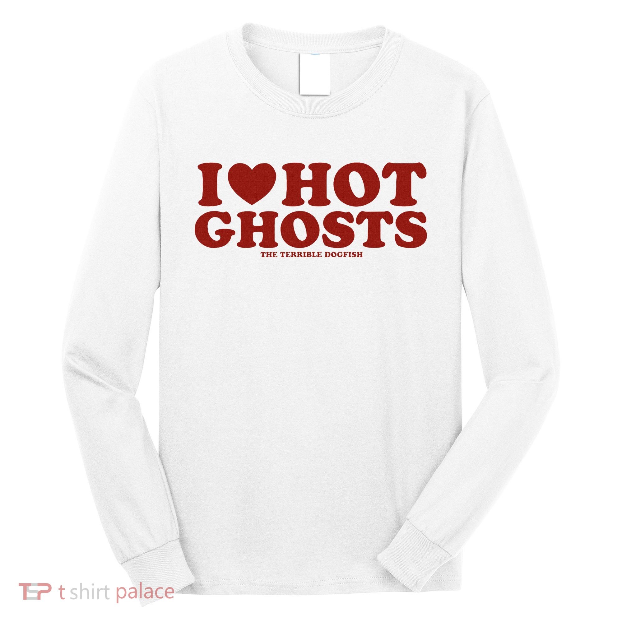 I Heart Hot Ghosts Long Sleeve Shirt