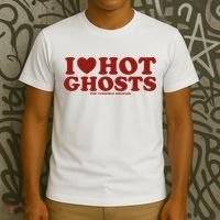 I Heart Hot Ghosts T-Shirt thumb 3