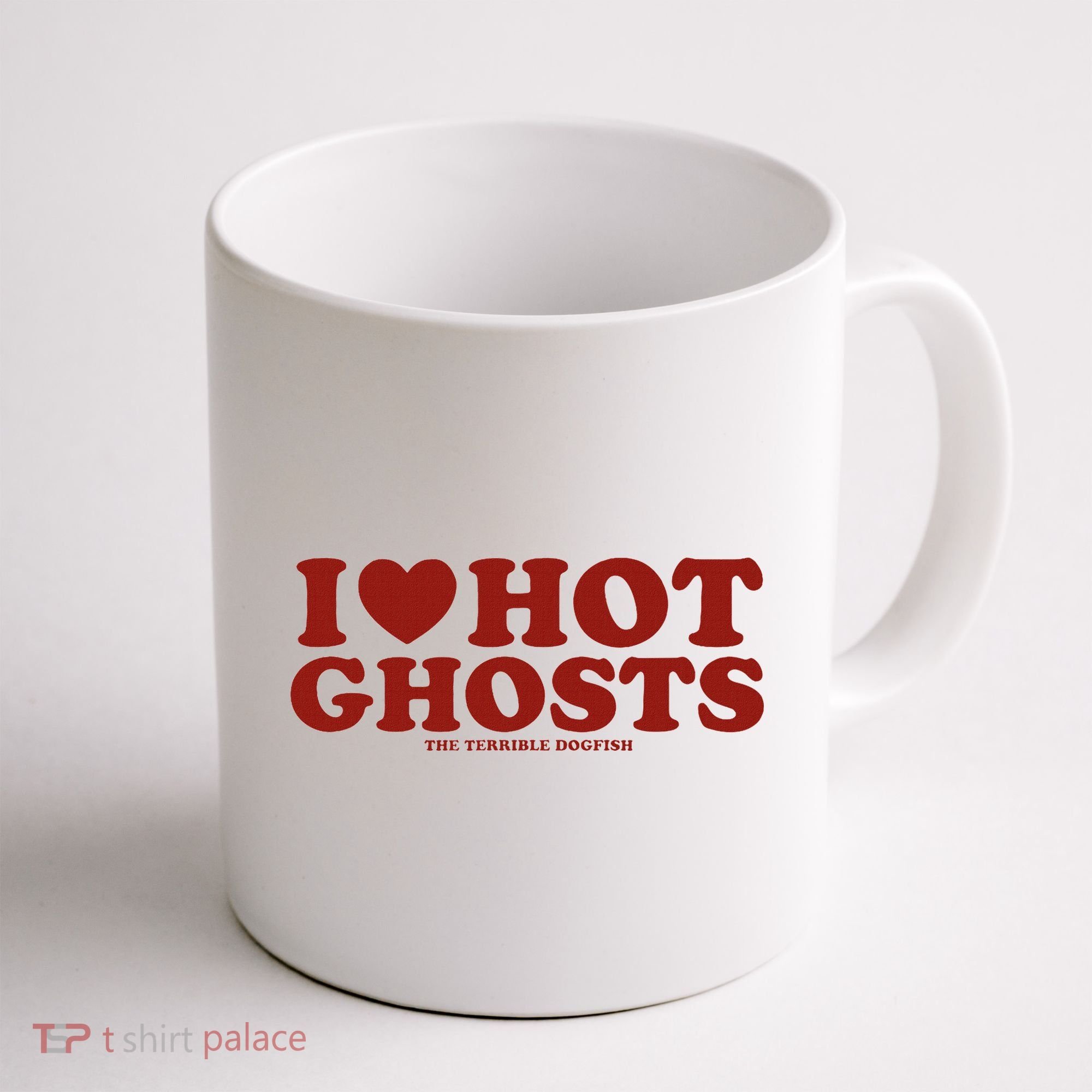 I Heart Hot Ghosts Coffee Mug