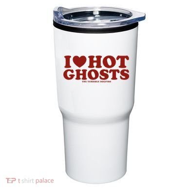 I Heart Hot Ghosts Tumbler