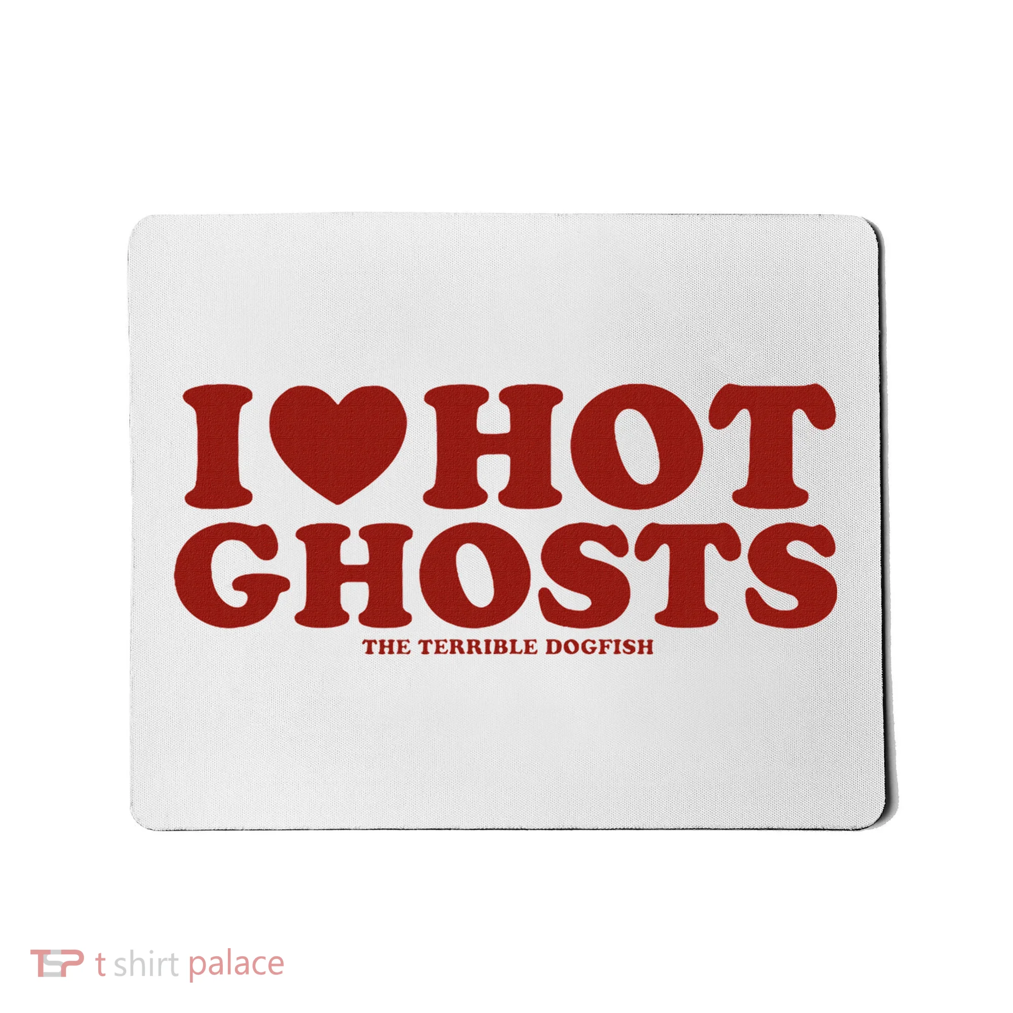 I Heart Hot Ghosts Mousepad