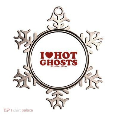 I Heart Hot Ghosts Ornament