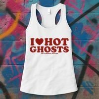 I Heart Hot Ghosts Women's Tank Top thumb 3