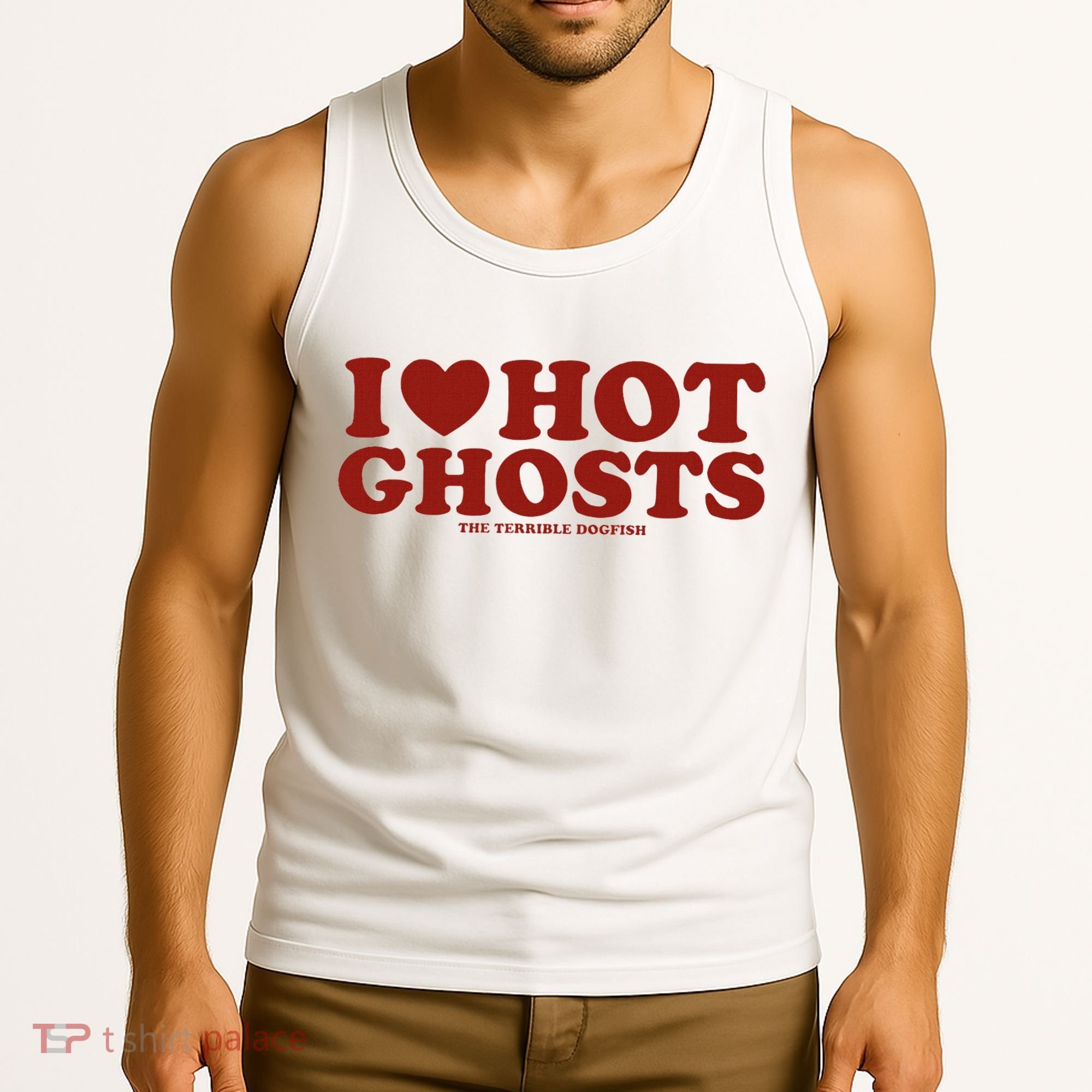 I Heart Hot Ghosts Tank Top