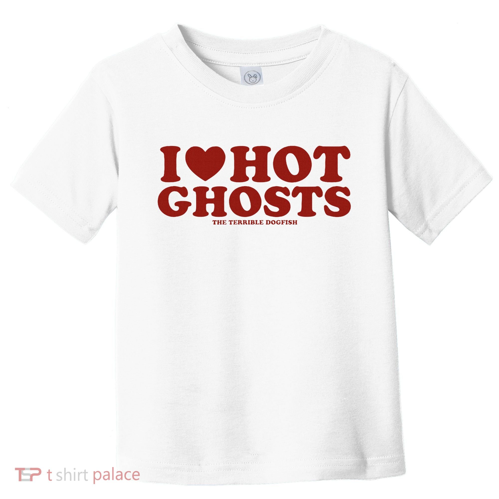I Heart Hot Ghosts Toddler T-Shirt