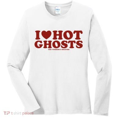 I Heart Hot Ghosts Women's Long Sleeve Shirt