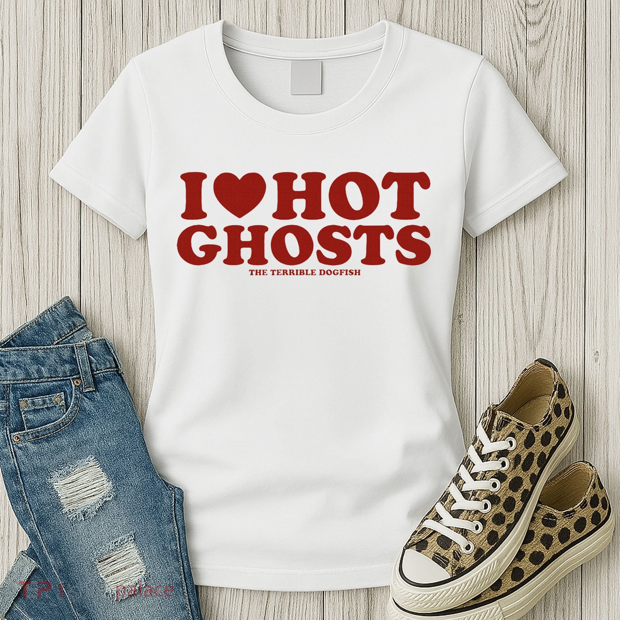 I Heart Hot Ghosts Women's T-Shirt