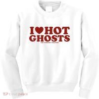 I Heart Hot Ghosts Kids Sweatshirt thumb 0