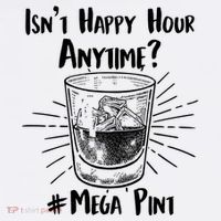 Isn't Happy Hour Anytime? #Mega Pint Ornament thumb 1