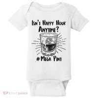 Isn't Happy Hour Anytime? #Mega Pint Baby Bodysuit thumb 0