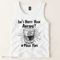 Isn't Happy Hour Anytime? #Mega Pint Tank Top thumb 2