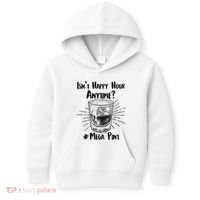 Isn't Happy Hour Anytime? #Mega Pint Kids Hoodie thumb 0