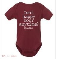 Isn't Happy Hour Anytime? #MegaPint Baby Bodysuit thumb 0