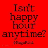 Isn't Happy Hour Anytime? #MegaPint Santa Hat thumb 1