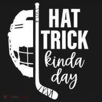 Ice Hockey Hat Trick Kinda Day Christmas Ice Hockey Player Women's Hoodie thumb 2