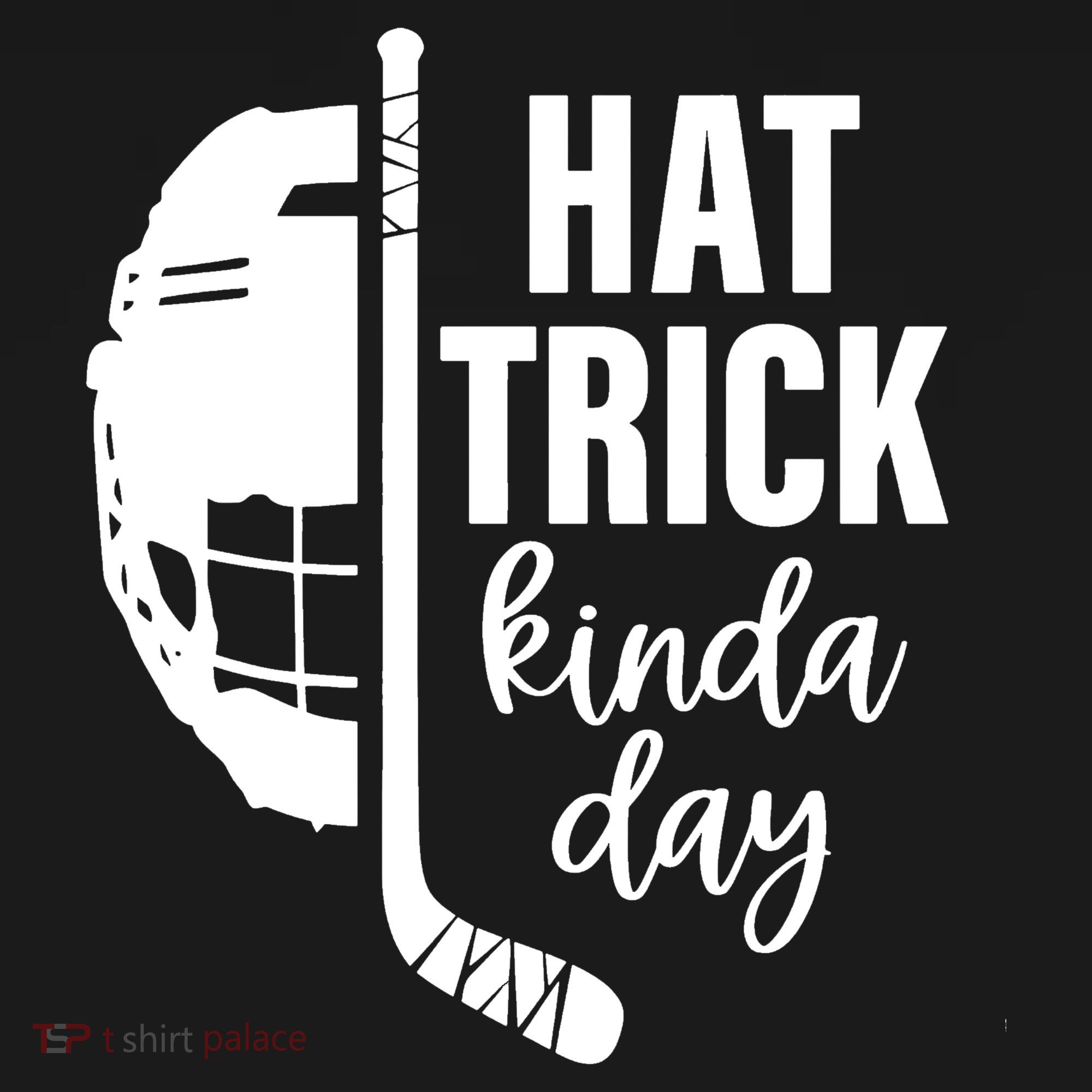 Ice Hockey Hat Trick Kinda Day Christmas Ice Hockey Player Women's Hoodie