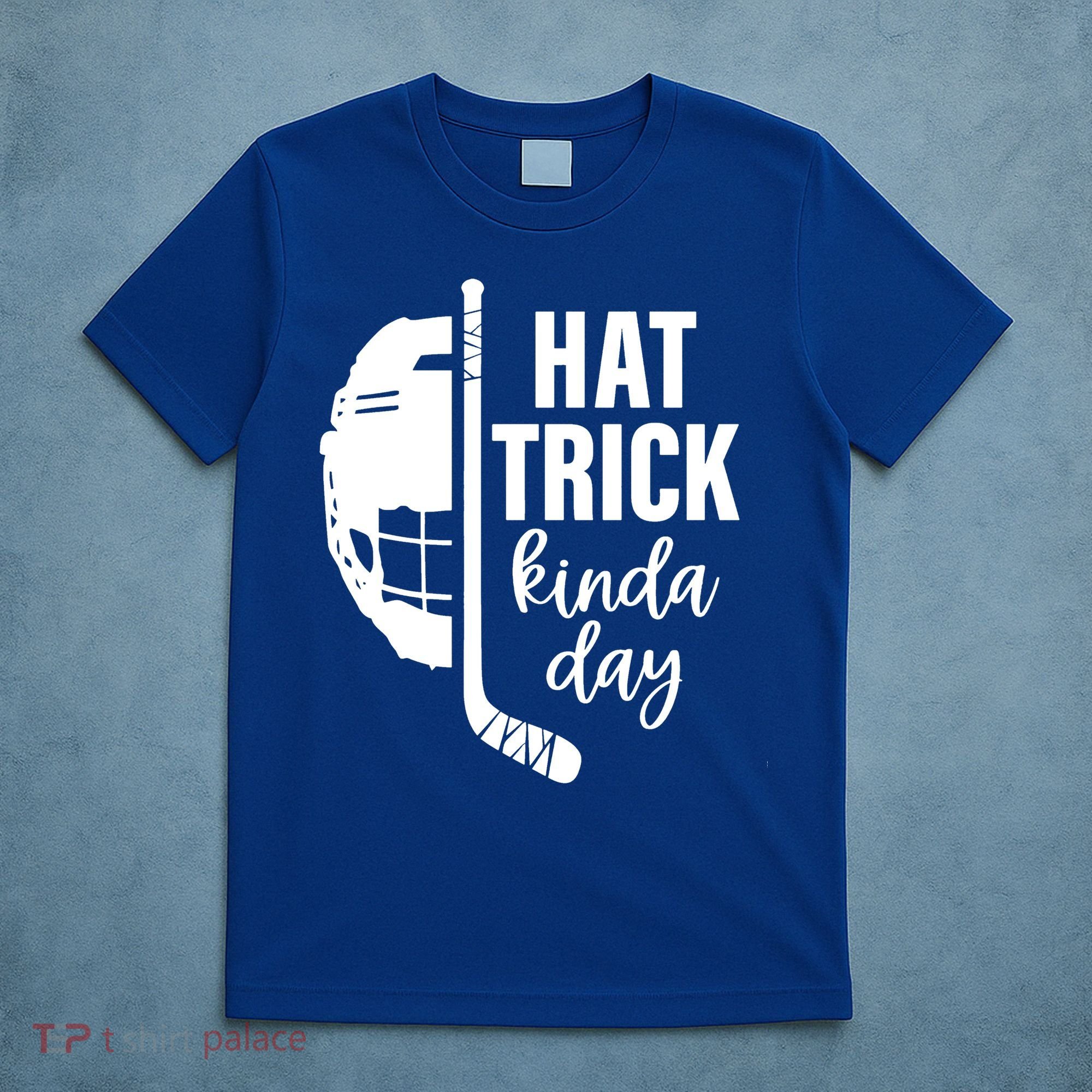 Ice Hockey Hat Trick Kinda Day Christmas Ice Hockey Player T-Shirt